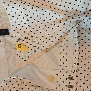 LIKE NEW J Crew Campbell Flat Front Trousers Triangle Print